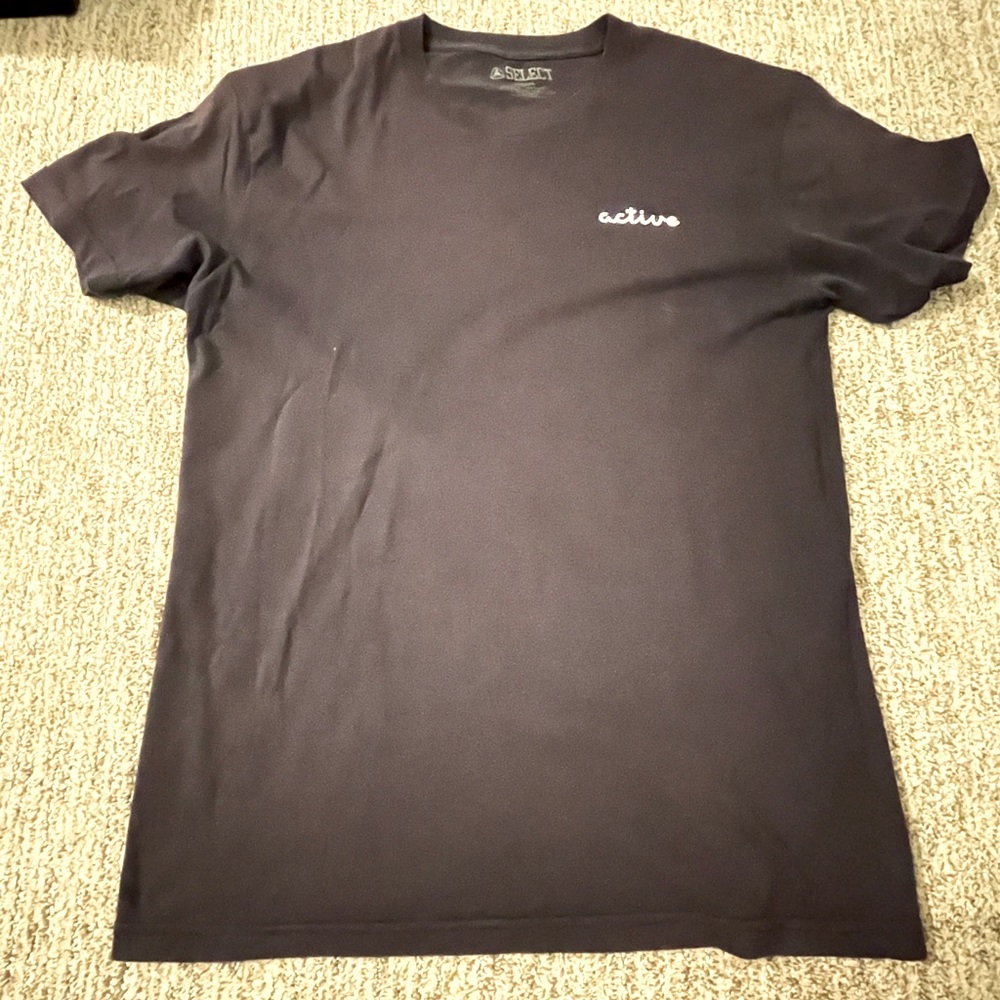 Men’s “active” Navy Tee